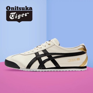 Onitsuka Tiger Mexico 66 【สินค้าของแท้】รองเท้าผ้าใบ รองเท้าวิ่ง สําหรับผู้ชาย และผู้หญิง