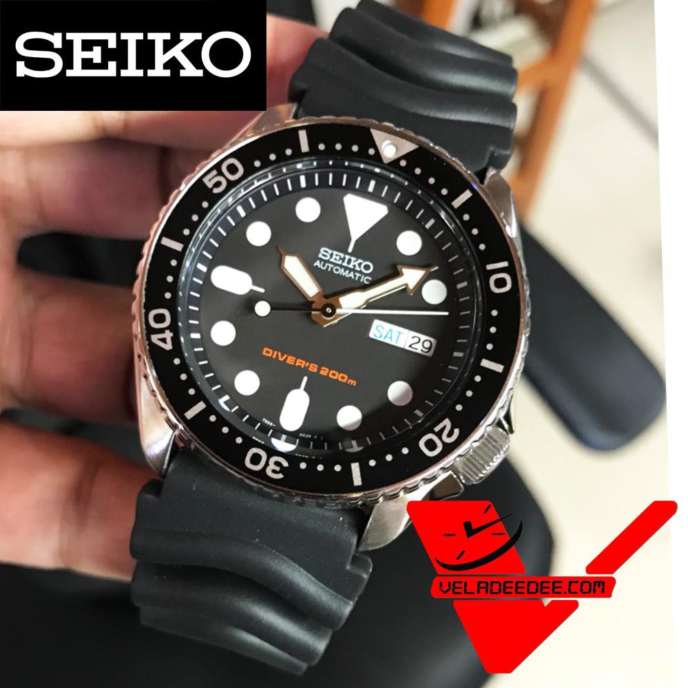 Veladeedee Seiko 5 นาฬิกาข้อมือ Sports Automatic DIVER 200 M Mens Watch รุ่น รุ่น SKX007K