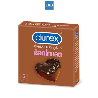 Durex Chocolate - ถุงยางอนามัย ดูเร็กซ์ ช็อกโกแลต-ขนาด 53 มม.