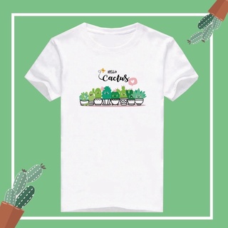 DRG เสื้อยืดสกรีนลายCACTUS