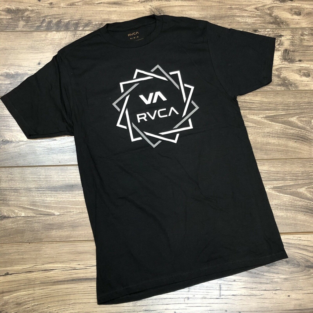 เสื้อยืดผู้ชาย RVCA ทำจากคอตตอน มีจุดบกพร่องเล็กๆOU46ET565W35086