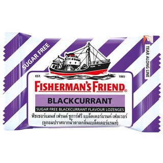 Fisherman s Friends ลูกอม ฟิชเชอร์แมน เฟรน รส Blackcurrant