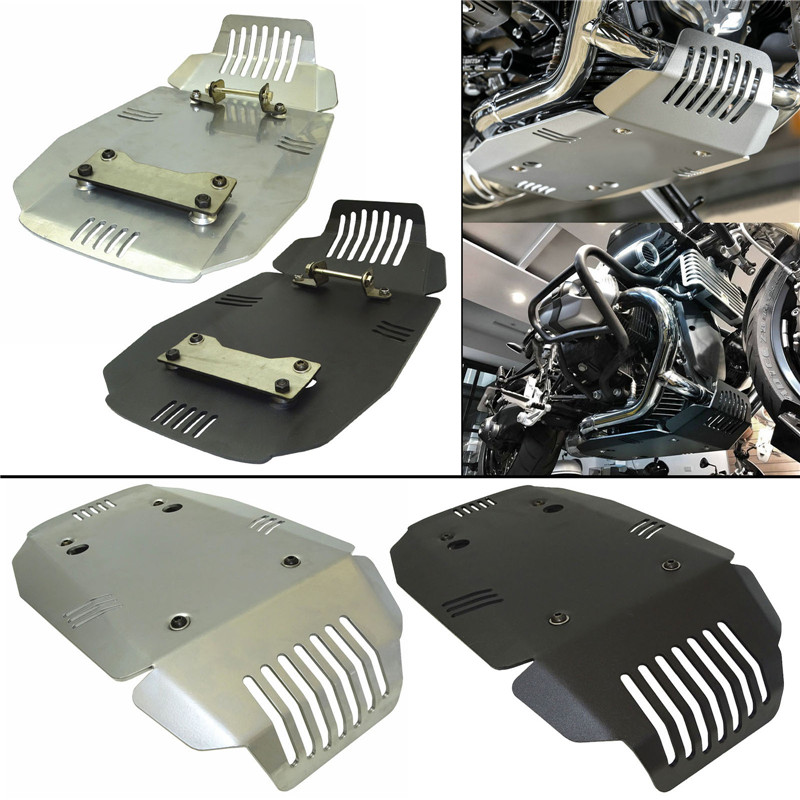 สําหรับ BMW R 1200 Nine T NineT R9T Scrambler Pure Racer Urban 2013-2023 4 มม.อลูมิเนียมเครื่องยนต์ Belly Pan ป้องกันแผ่นลื่นไถลป้องกัน