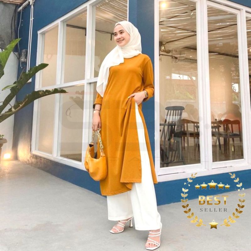 HANUM PREMIUM HIGHWAIST PANTIES - WOMENS PANTIES [Available M, L, XL - JUMBO ] WORK PANTS - CULOTTE 