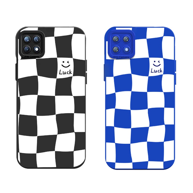 เคสแฟชั่น Realme 7i 5 5S 5i 6i C3 C3i C15 C12 C25 C25S เคสโทรศัพท์มือถือแบบนิ่ม ลายหน้ายิ้ม เคสเรียลมี Narzo C20 C20A C11 10 20 10A 20A 30A C21 C11 C17 OPPO C1 A3S C2 A1K Phone Case