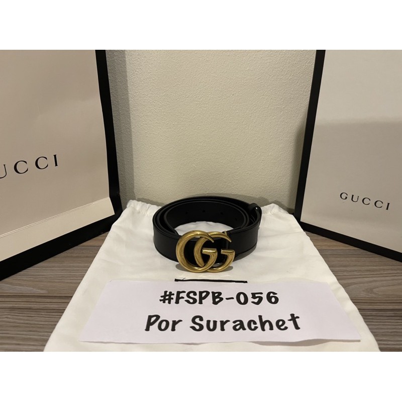 Gucci belt ( Used like new ) Shopee Thailand