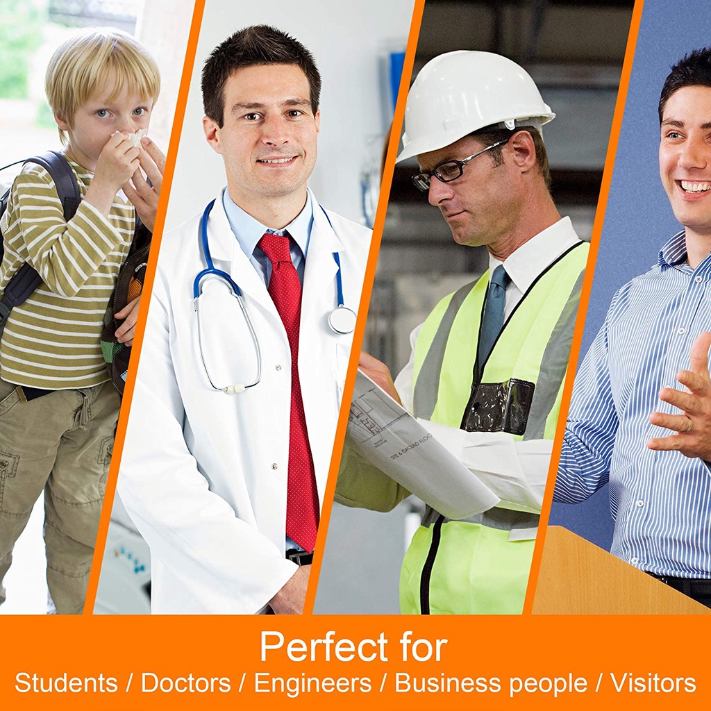 สายคล้องคอ ไนล่อน ทนทาน พร้อมตะขอ J โลหะสเตนเลส สําหรับป้ายชื่อ ID พวงกุญแจ บัตรเข้า 2 ชิ้น - รูปที่ 4