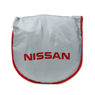 ผ้าม่านรถ ม่านบังแดดหน้า แท้ นิสสัน Genuine Parts Front Sun Shade Nylon Silver Nissan Np300 Navara Micra 2006-2018