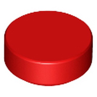 Lego part (ชิ้นส่วนเลโก้) No.98138 / 35380 / 35381 Tile Round 1 x 1 (normal color)