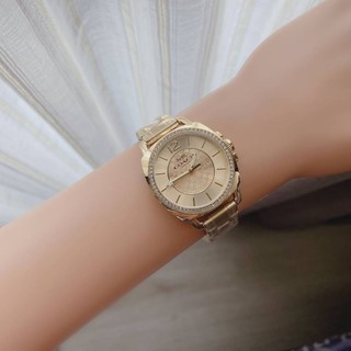 นาฬิกาหญิง Coach Womens Quartz Watch Gold