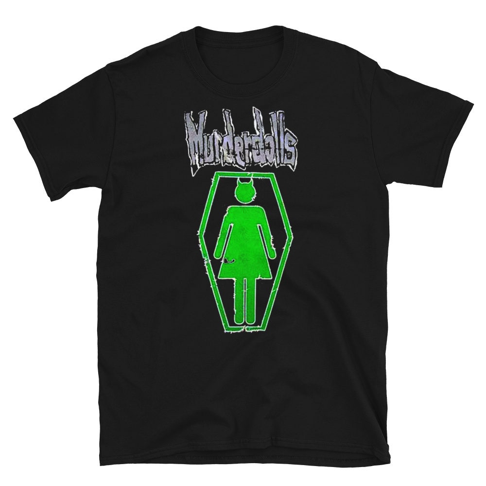 Murderdolls Joey Jordison คน Hate Me สองด้านสยองขวัญโลหะ Mens ที่กําหนดเอง Tshirt