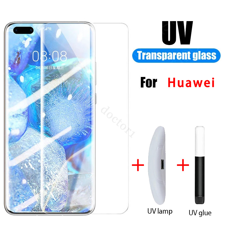 ฟิล์มกระจก กาว uv Huawei Pura Mate 80 70 60 50 40 30 20 Ultra P60 P50 P40 P30 Pro Max Plus Pro+ Nova 10 9 8 7 Pro 4G 5G 2025