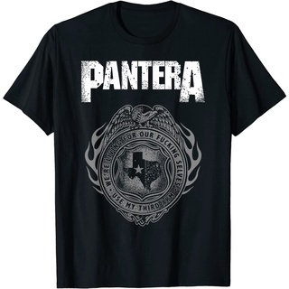 เสื้อยืดผ้าฝ้ายพรีเมี่ยม เสื้อยืด ลาย Pantera Third Arm Crest สําหรับผู้ใหญ่