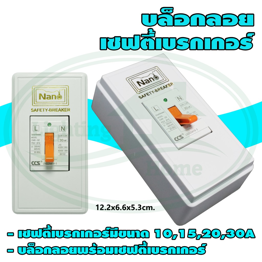 กล่อง เบรกเกอร์ 401 พร้อม เซฟตี้ เบรกเกอร์ (G-11)