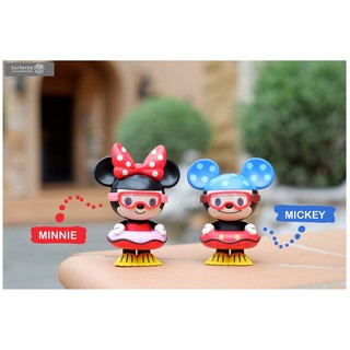 [🌈พร้อมส่ง☀️ระบุตัวแพคคู่] Popmart Mickey and Friends Pool Party Series