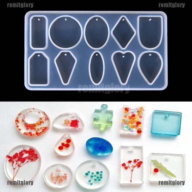 ❉❉Pendant Silicone Resin Mold for DIY Jewelry Making Tool Mould Handmade