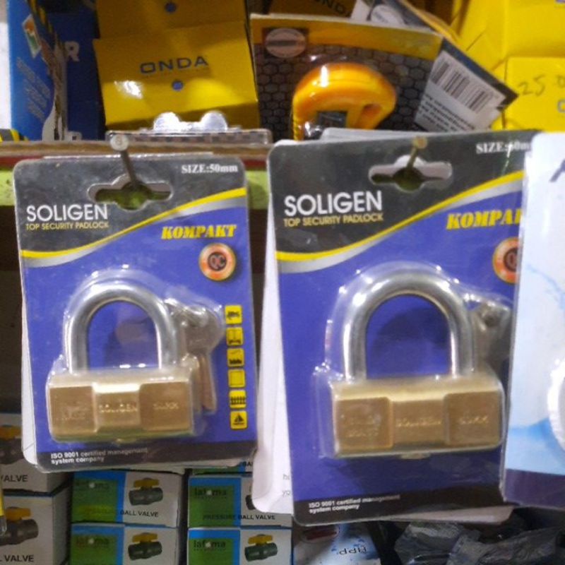 กุญแจกลม Soligen 50mm 60mm