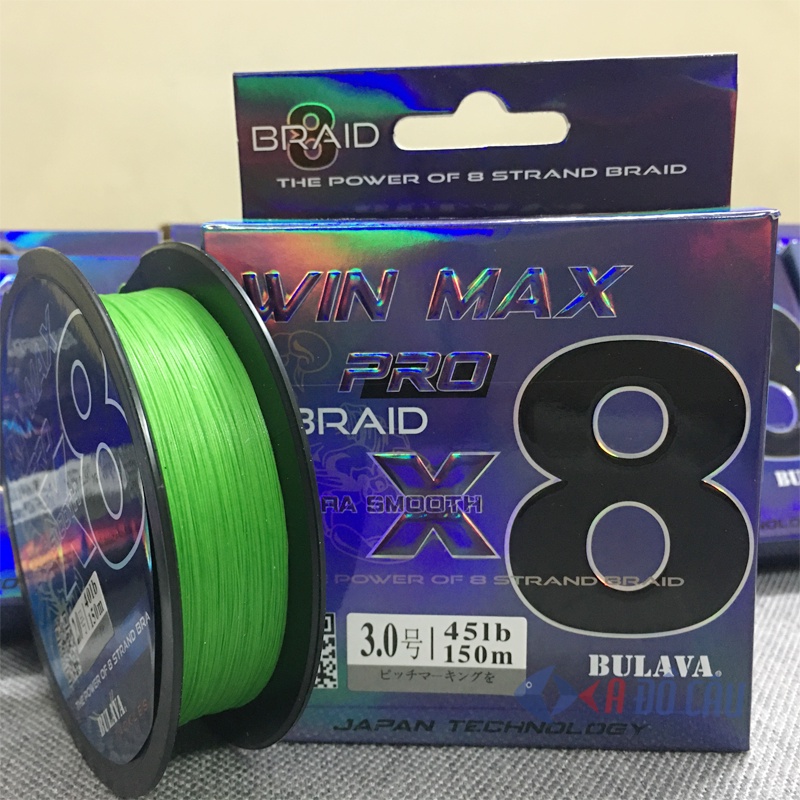 สาย PE Bulava Win max pro X8 พร้อมเทคโนโลยีญี่ปุ่น