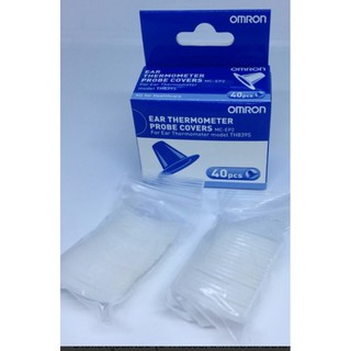 Omron Ear Thermometer Probe Covers ที่ครอบเครื่องวัดไข้ทางหูรุ่น TH839s  40 ชิ้น