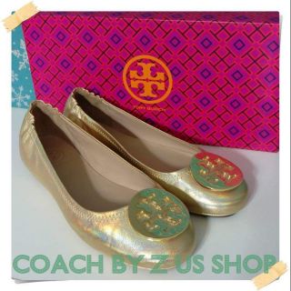 พรีฯTory Burch minnie travel ballet flat  us9.