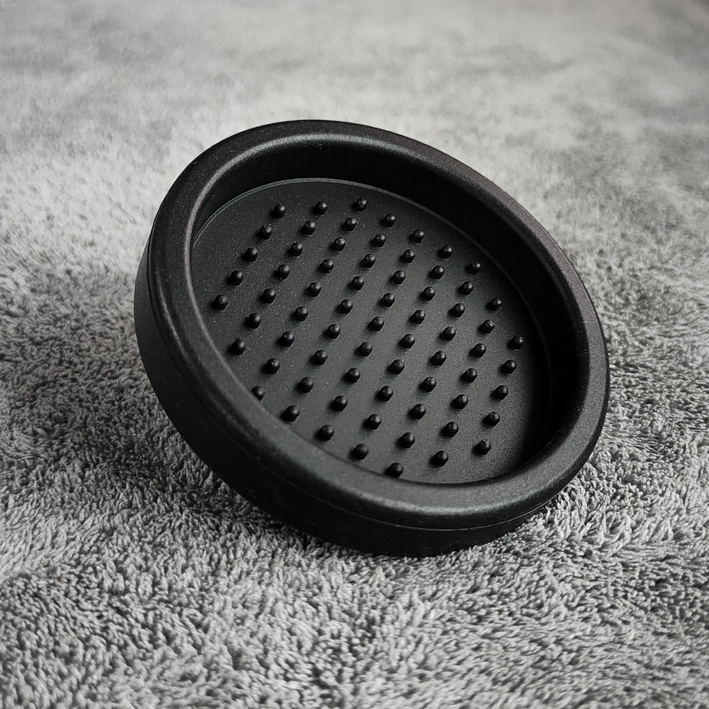 ยางรองแทมเปอร์ แผ่นยางรองแทมเปอร์ Coffee Tamper Mat รองแทมเปอร์เข้ามุม แผ่นยางซิลิโคนรองแทมเปอร์