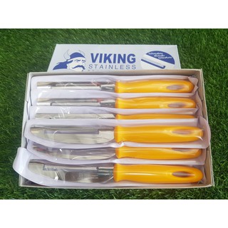 มีดปอกผักผลไม้​แสตนเลส​ viking 1 คม