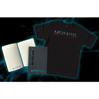 (ของแท้ 100%) ของสะสมจากภาพยนต์เรื่อง MORBIUS มอร์เบียส เสื้อ Size S และ สมุดโน๊ต