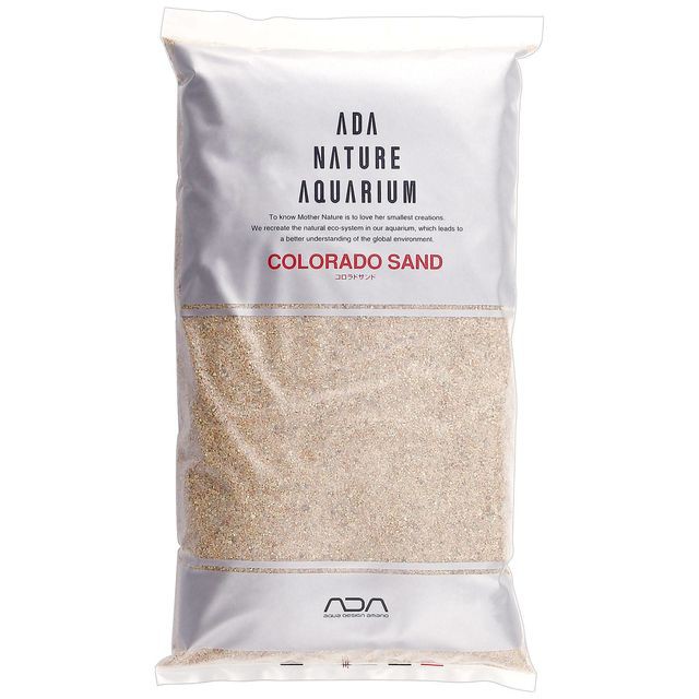 ADA Colorado Sand ทรายธรรมชาติ สีส้มอมแดง สำหรับตู้ไม้น้ำ ตู้ชื้น 2kg.