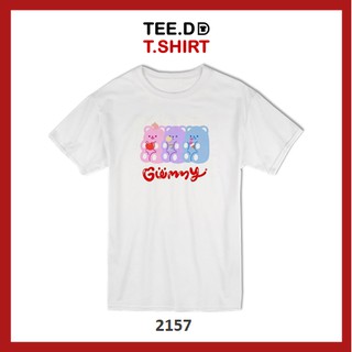 TEE.DD.TSHIRT เสื้อยืด GUMMY มีให้เลือกหลายทรง ทั้งคลาสสิค และครอป ผ้านุ่ม ลายสวย ไม่ย้วย ไม่ต้องรีด