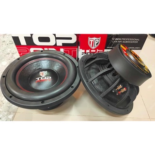 ลำโพงซับวูฟเฟอร์ 12นิ้ว ยี่ห้อ Top Point แม่เหล็ก 170x2v75m