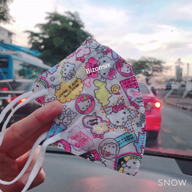 หน้ากากอนามัยเด็กN95ป้องกันฝุ่นละออง PM 2.5 สำหรับเด็ก4-12ขวบ Mask for Kids 1ชิ้น 9บาท