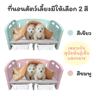 ที่นอนสัตว์เลี้ยงรุ่น Pet Home เตียงนอนสัตว์ เตียงนอนสุนัข เตียงนอนแมว ที่นอนสุนัข ที่นอนแมว แถมฟรีกล่องใส่ของในเซ็ต