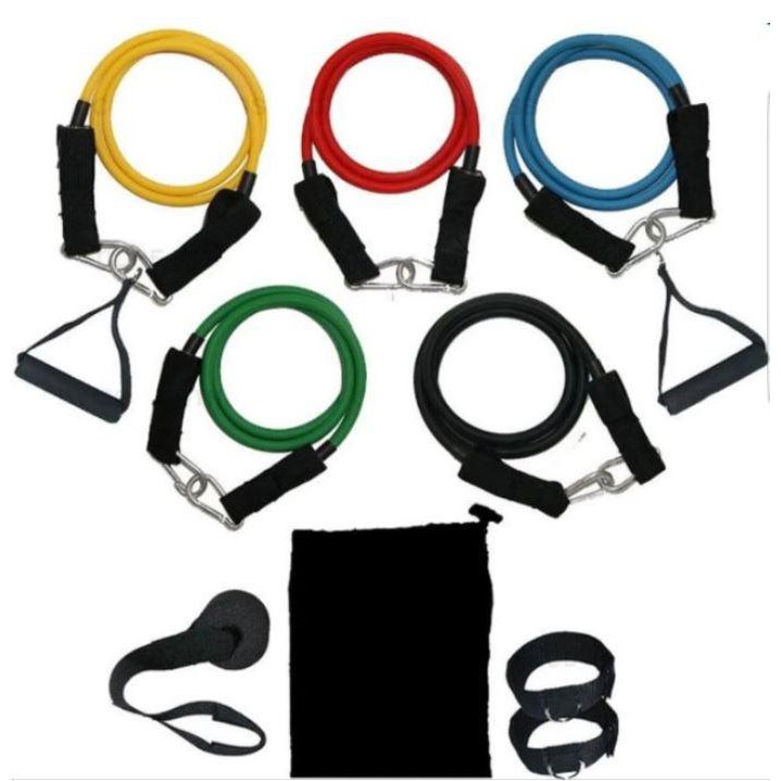 ยางออกกำลังกาย resistance band set ยางยืดออกกำลังกาย