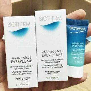 Biotherm aquasource everplump 5 ml