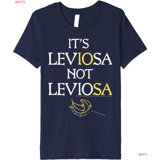 เสื้อยืดผ้าฝ้าย ลีวายส์ เสื้อยืดลำลอง Kids Harry Potter Its LevIOsa Not LevioSA Premium T-Shirt levis Mens Women