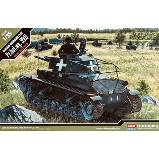 โมเดลรถถังประกอบ ACADEMY PzKpfw 35(t) Command Tank  1/35