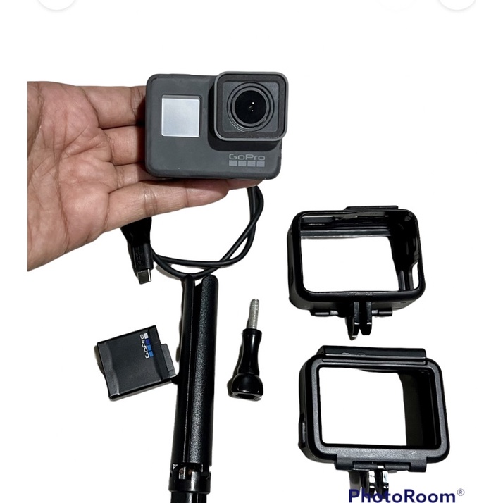 ลดได้น้าา #มือสองกล้อง GoPro HERO5 BLACK สินค้าสภาพ 99.999% มือสอง แม่ค้ายังไม่เคยใช้เลยคร่าา😅