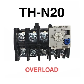 โอเวอร์โหลด TH-N20 Overload Relay พร้อมสะพานไฟ (ใช้กับ S-N20 , S-N21 , S-N25 , S-N35)