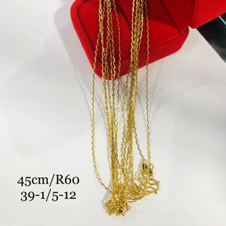 สร้อยคอทองเลเซอร์ 18k