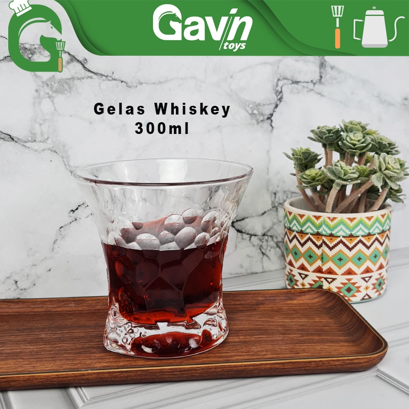 ถ้วยแก้วเฉพาะ 300ml แก้วไวน์ Whisky Glass 300 ml แก้วบาร์เทนเดอร์