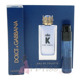 DOLCE &amp; GABBANA K (EAU DE TOILETTE) 1 ml.