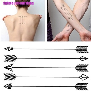 Righteousflourishing สติกเกอร์รอยสักชั่วคราว 3D กันน้ํา สําหรับติดร่างกาย