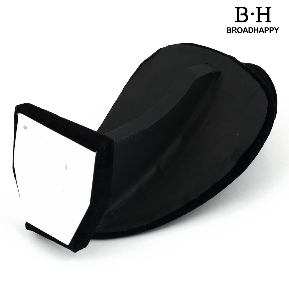 Byp หุ่นกํามะหยี่ สีดํา สร้อยคอ จี้ เครื่องประดับ ขาตั้งโชว์ ชั้นวางของ