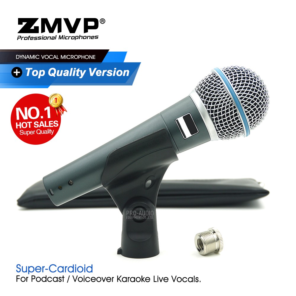 Grade A Quality BETA58A Professional Performance Dynamic Wired Microphone BETA Handheld 58A Mic