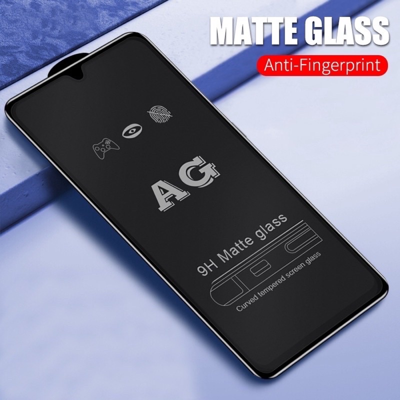 Samsung J4 plus J6 J4 J6 plus J7 Prime J7 PRO A03 A11 A20 A30 Matte Anti-finger พิมพ์กระจกนิรภัยกาวเ