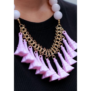 Paris Lover Necklace - Pink