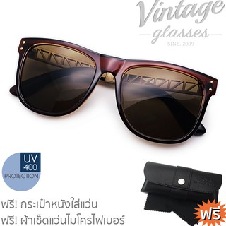 แว่นกันแดด WAYFARER TRUSS รุ่น 6648-น้ำตาล