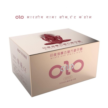 ถุงยางอนามัย Olo มีให้เลือก 8 สี (10 ชิ้น / 1 กล่อง) ขนาดบางเฉียบ 0.01 มม. ** ไม่ได้ระบุชื่อผลิตภัณฑ์ในหีบห่อ **