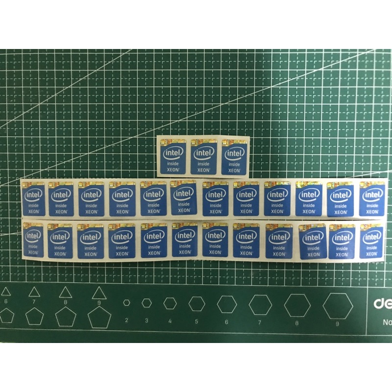 สติ๊กเกอร์ CPU INTEL XEON พร้อมส่ง