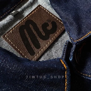 เสื้อแจ็คเก็ต Mc Jeans(แม็ค) สียีนส์เข้ม ผู้ชาย ผู้หญิง สวมใส่สบาย